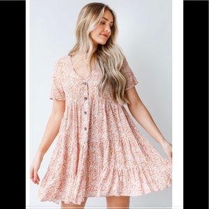 Romwe dress large Blue and white